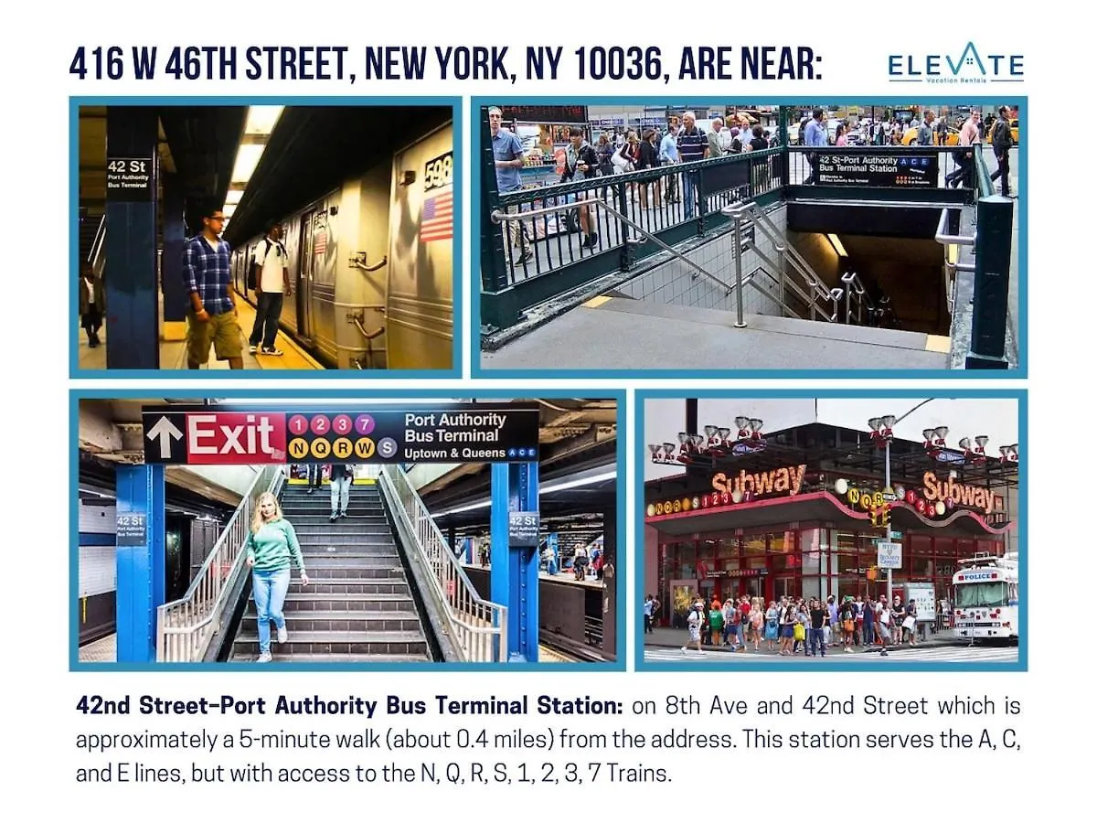 Appartamento Convenient 2Br - Walking Distance To Times Square New York Stati Uniti